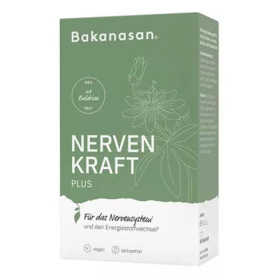Bakanasan Nerve Power Plus Kapsül, 60 adet Bakanasan Nerve Power Plus Kapsül, 60 adet