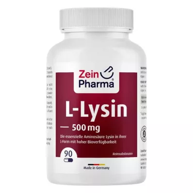 L-LYSIN 500 mg kapsül, 90 adet