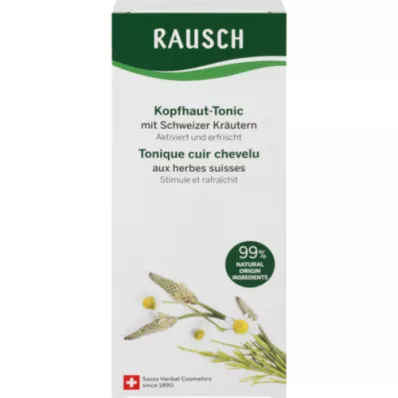 RAUSCH İsviçre bitkileri içeren saç derisi toniği, 200 ml