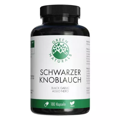Green Naturals siyah sarımsak 750mg vegan Kps, 180 adet Green Naturals siyah sarımsak 750mg vegan Kps, 180 adet